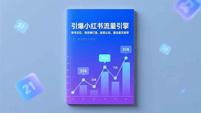 （16744期）引爆小红书流量引擎，账号定位、视觉锤打造、底层认知，撬动首页推荐-创业资源网