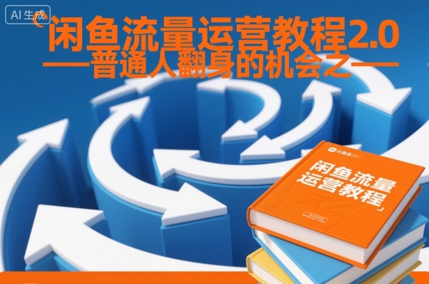 闲鱼流量运营教程2.0——普通人翻身的机会之一-创业资源网