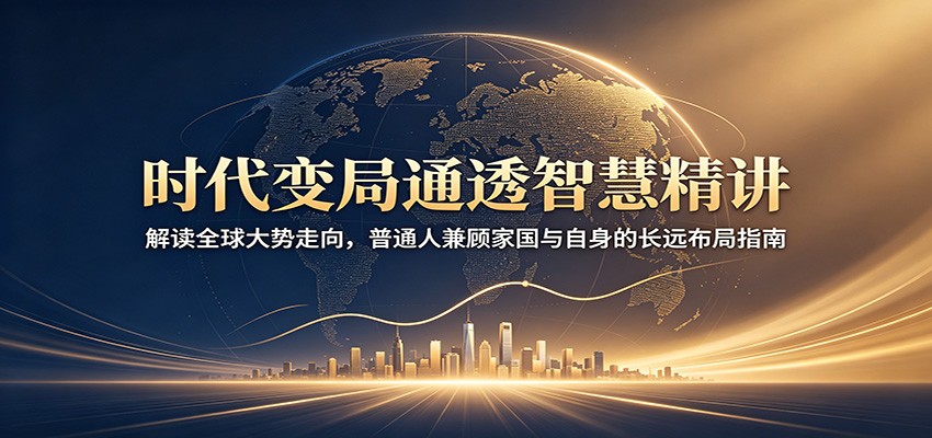 时代变局通透智慧精讲：解读全球大势走向，普通人兼顾家国与自身的长远布局指南-创业资源网