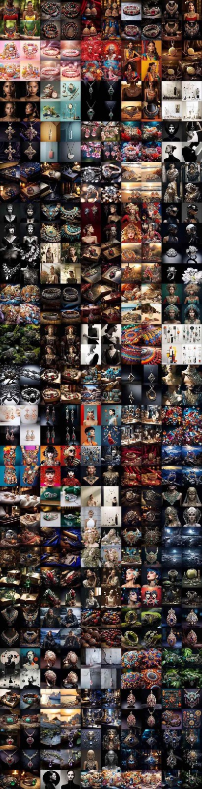 463个Midjourney珠宝摄影提示词：覆盖全品类珠宝，AI设计秒出专业效果-创业资源网