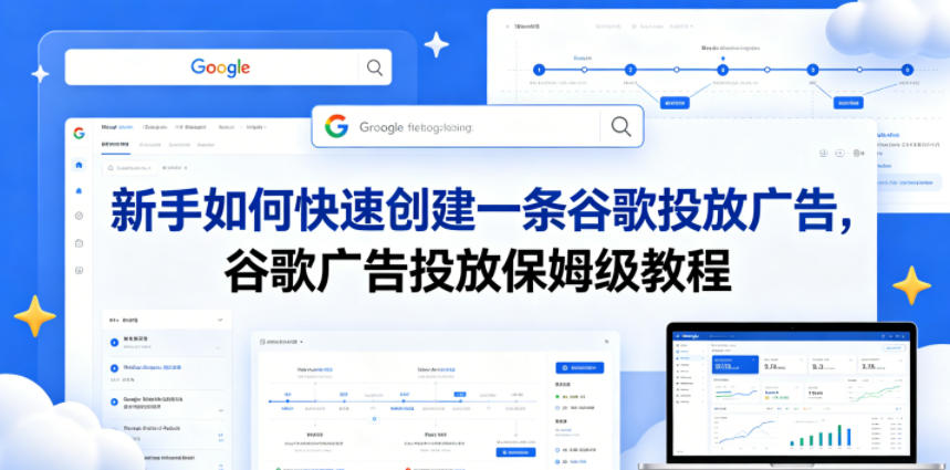 新手如何快速创建一条谷歌投放广告，谷歌广告投放保姆级教程-创业资源网