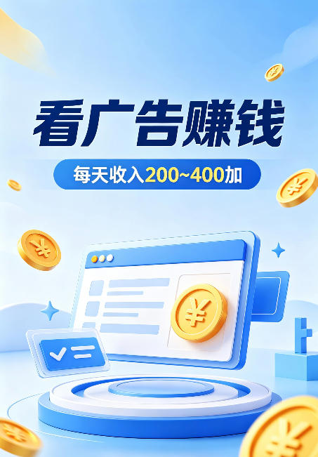 普通人翻身副业，ai自动浏览广告计划，零经验上手，日入300-400+，稳定增收，风口红利【揭秘】-创业资源网