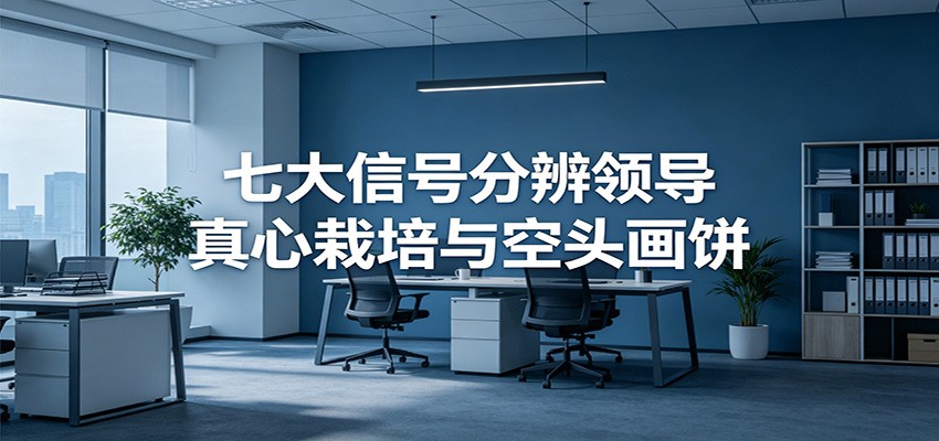 付费文章《七大信号分辨领导真心栽培与空头画饼》读懂管理背后人性逻辑-创业资源网