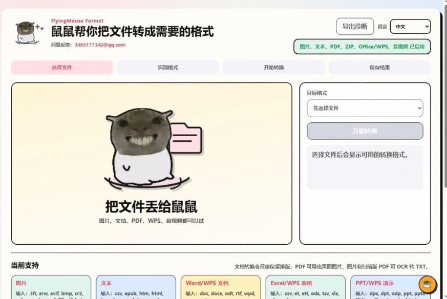 鼠鼠这次我立功啦！Windows格式问题不要慌，开源鼠鼠格式转换工具来帮忙，Github热门宝藏工具-创业资源网
