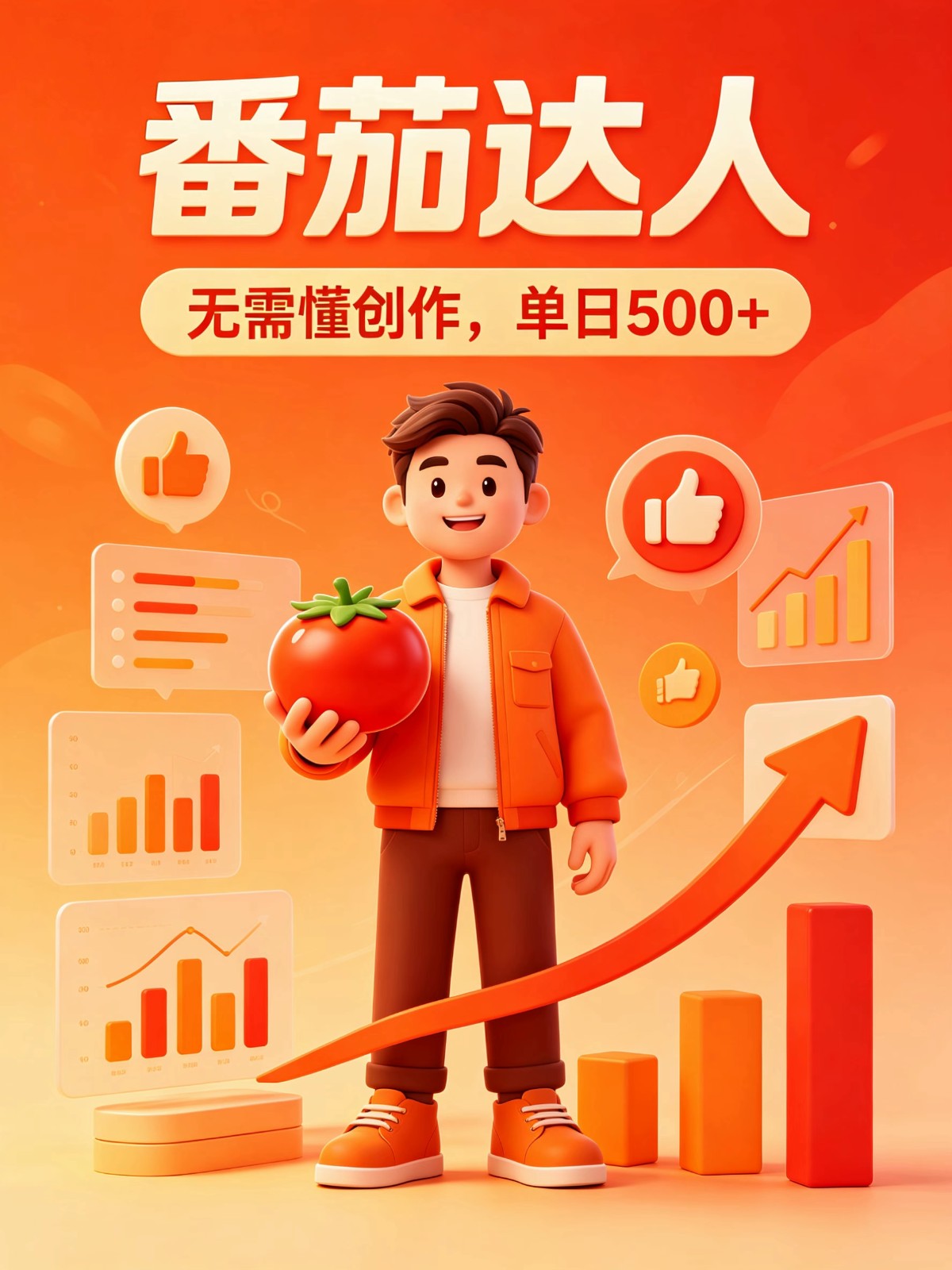 番茄小说达人全自动变现，普通人轻松日入500+-创业资源网