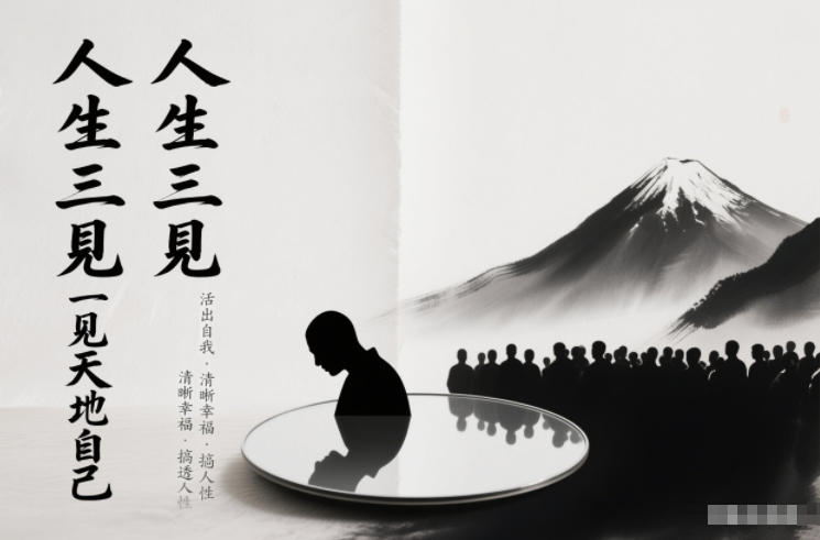 人生三见一见天地见众生见自己，活出自我拥有清晰幸福人生，搞透人性-创业资源网
