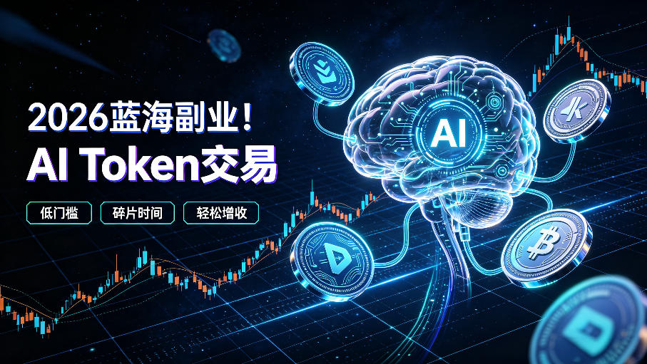 2026全新风口副业｜AI智能Token交易，空闲时间轻松 賺 收益，无需全天盯盘【揭秘】-创业资源网