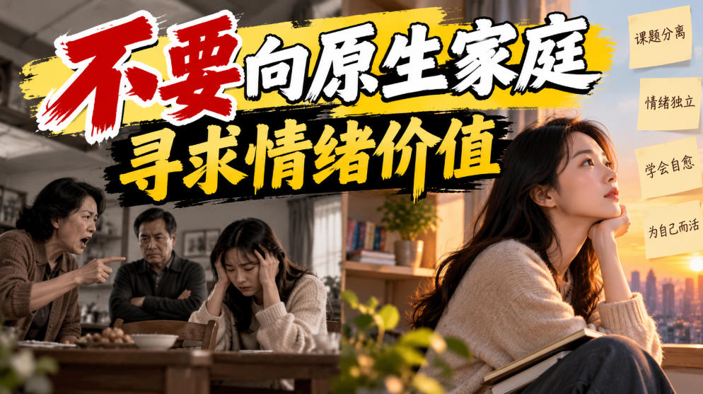 某公众号付费文章：不要向原生家庭寻求情绪价值-创业资源网