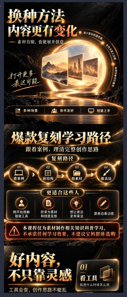 素材制作知识课，爆款复刻Codex短视频自动化，从素材拆解到创意表达，让AI自动“干活”，而不是只会回答问题-创业资源网