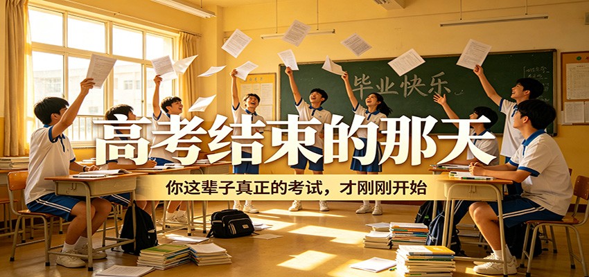 公众号付费文章《高考结束的那天，你这辈子真正的考试，才刚刚开始》-创业资源网