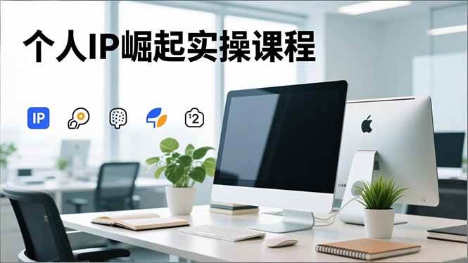 (16616期)个人IP崛起实操课程,IP思维塑造+赛道精准调研+账号高变现搭建+内容创作-创业资源网