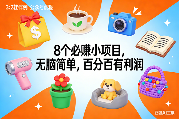 （17114期）8个必赚小项目，无脑简单，百分百有利润，副业首选，日入300+-创业资源网
