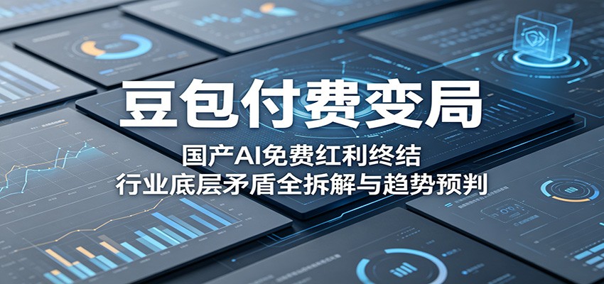 豆包付费变局：国产AI免费红利终结，行业底层矛盾全拆解与趋势预判-创业资源网
