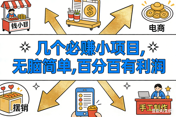 (16956期)9个必赚小项目,无脑简单,百分百有利润,副业首选,日入200+-创业资源网