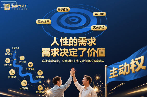 人性的需求，需求决定了价值，谁能读懂需求，谁就掌握主动权，让你轻松搞定贵人【文档】-创业资源网