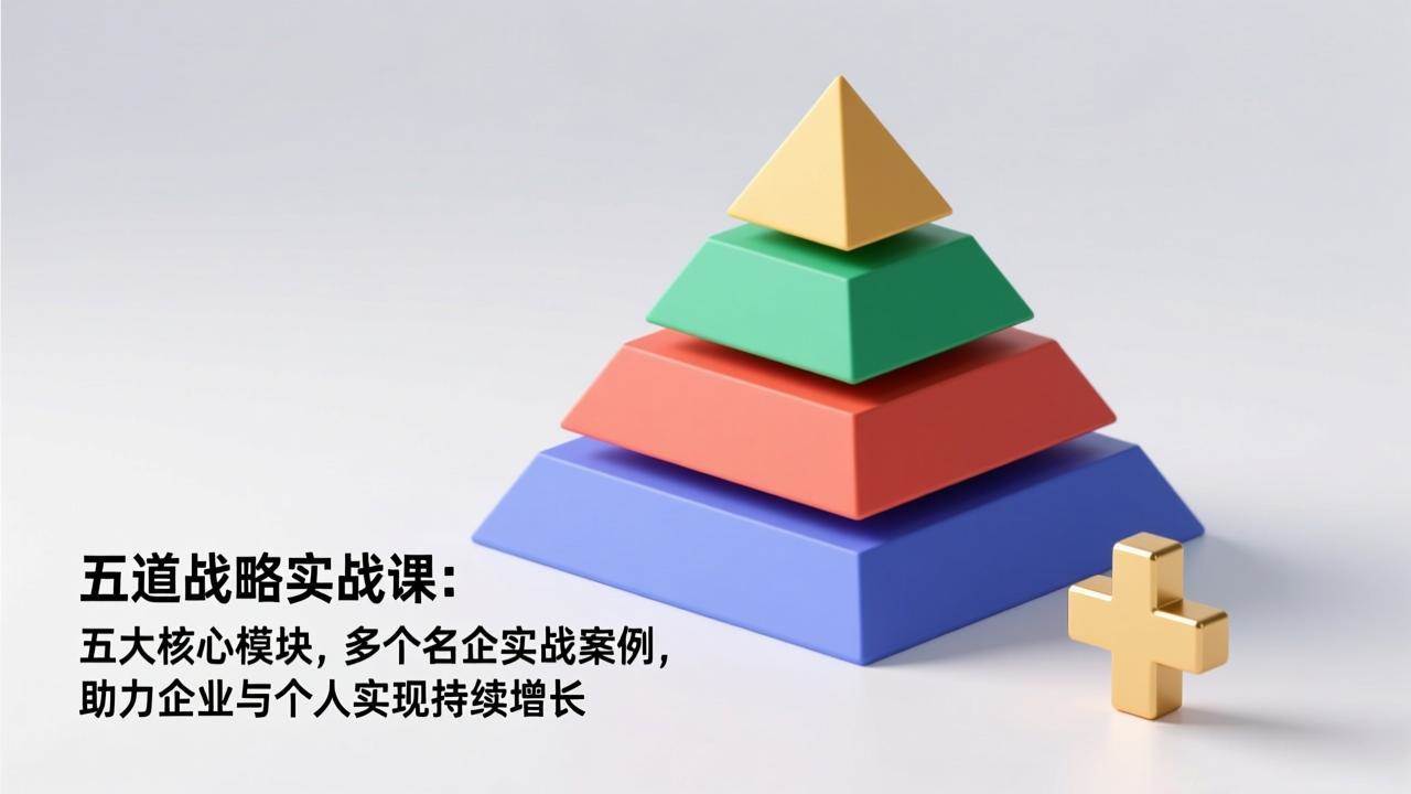 （17095期）五道战略实战课：五大核心模块，多个名企实战案例，助力企业与个人实现持续增长-创业资源网